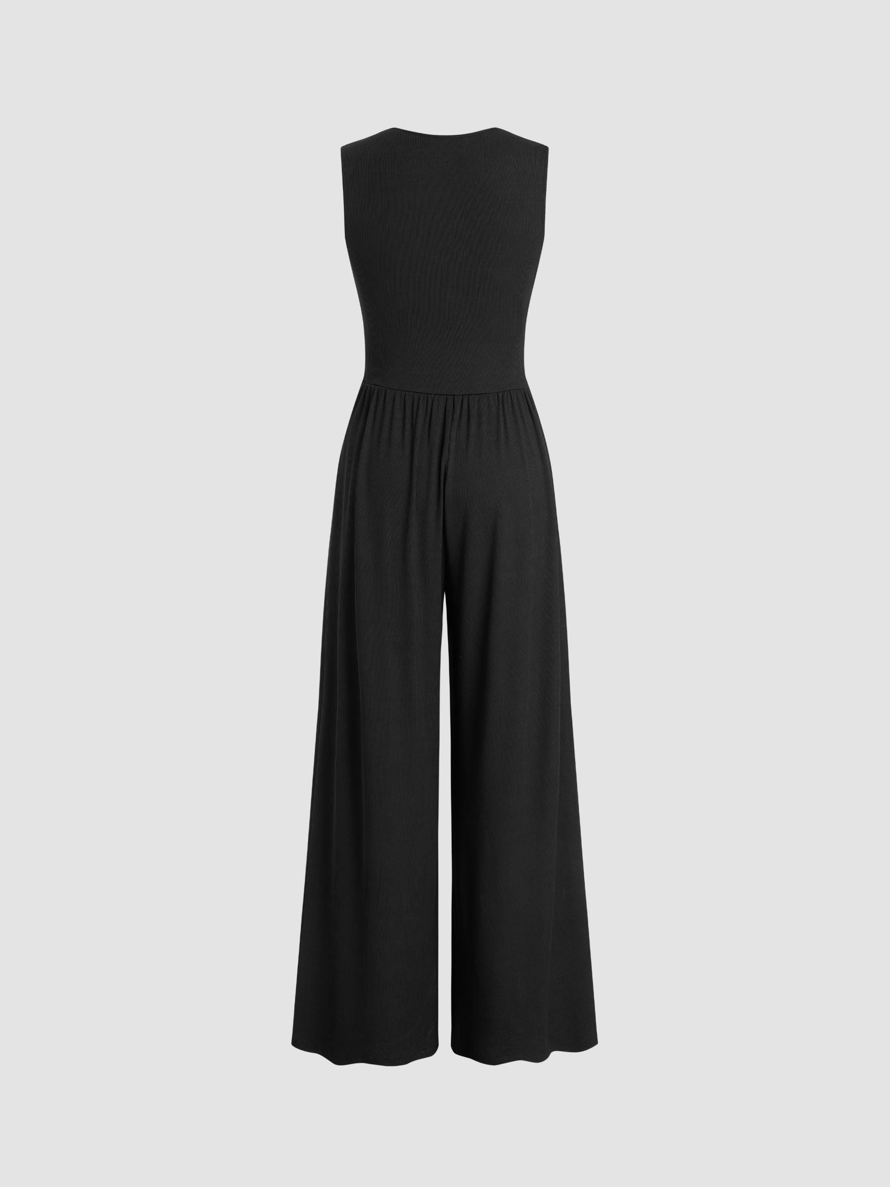 Mira™ – Elegant Ermeløs Jumpsuit