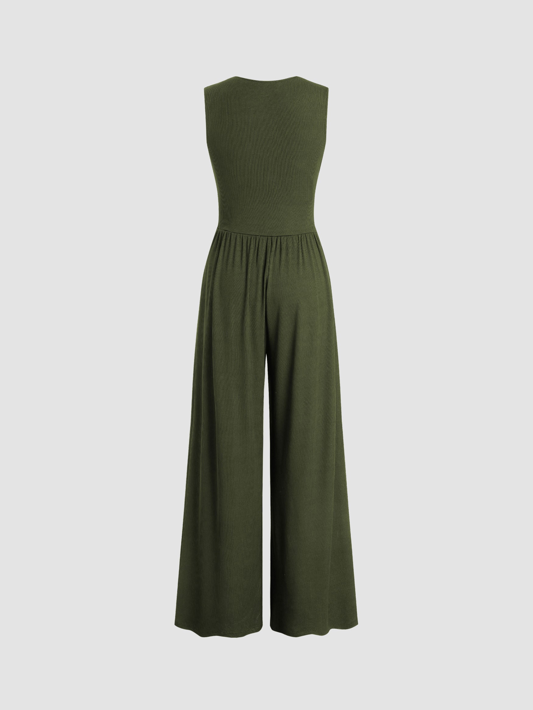 Mira™ – Elegant Ermeløs Jumpsuit