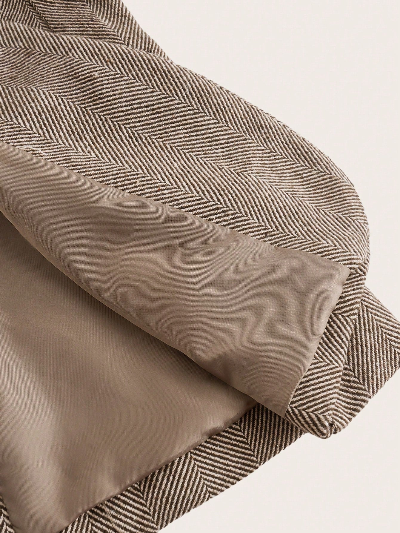 Nicole | Blazer Kafé Brun med Enkel Knap