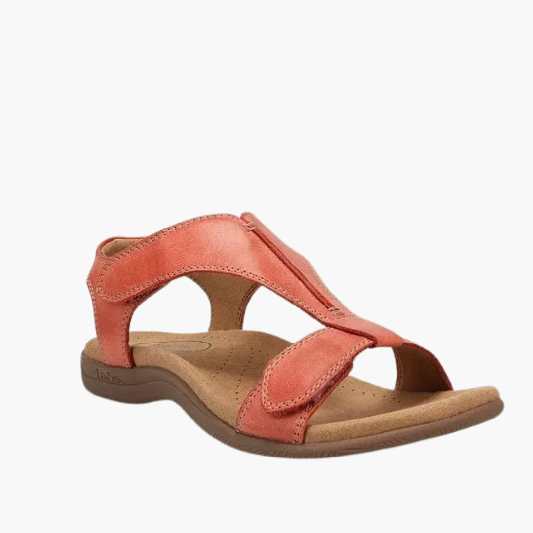 Leona™ | Platåsandaler med Velcro-lukking