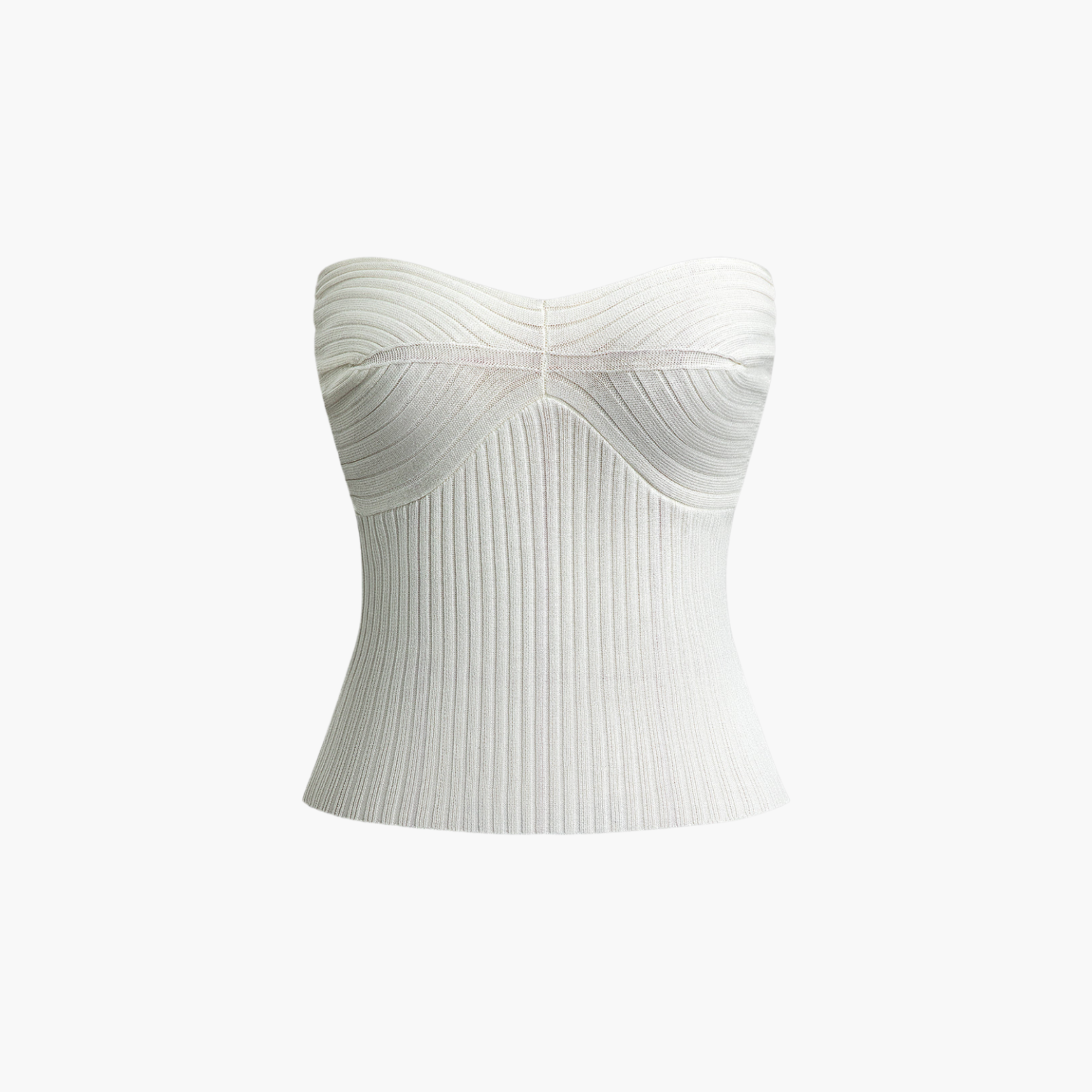 Reveré™ | Stropløs Ribbet Bustier