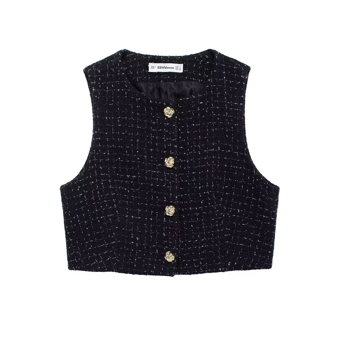 Charlotte | Den Luksuriøse Tweed Vest