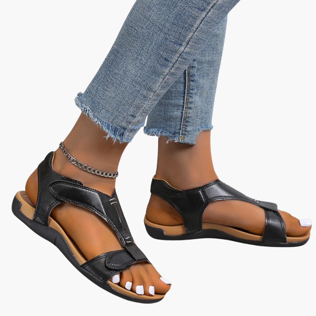 Mira™ | Plattform Sandaler med Borrelås