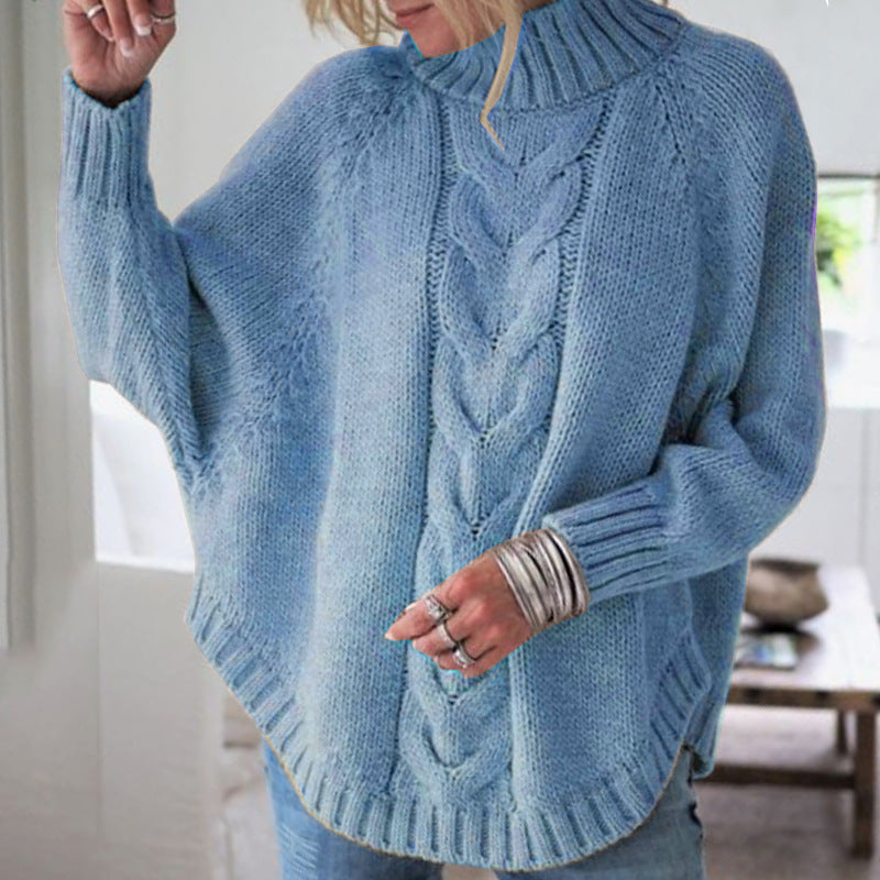 Mette | Elegant poncho-inspirert genser