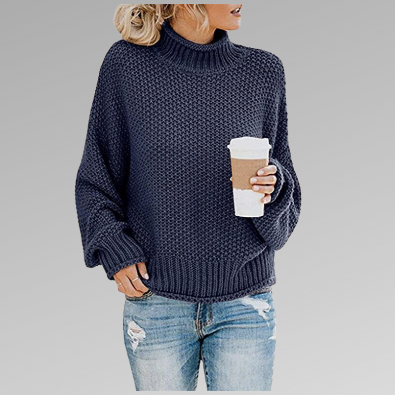 Mette | Klassisk Strikket Sweatshirt