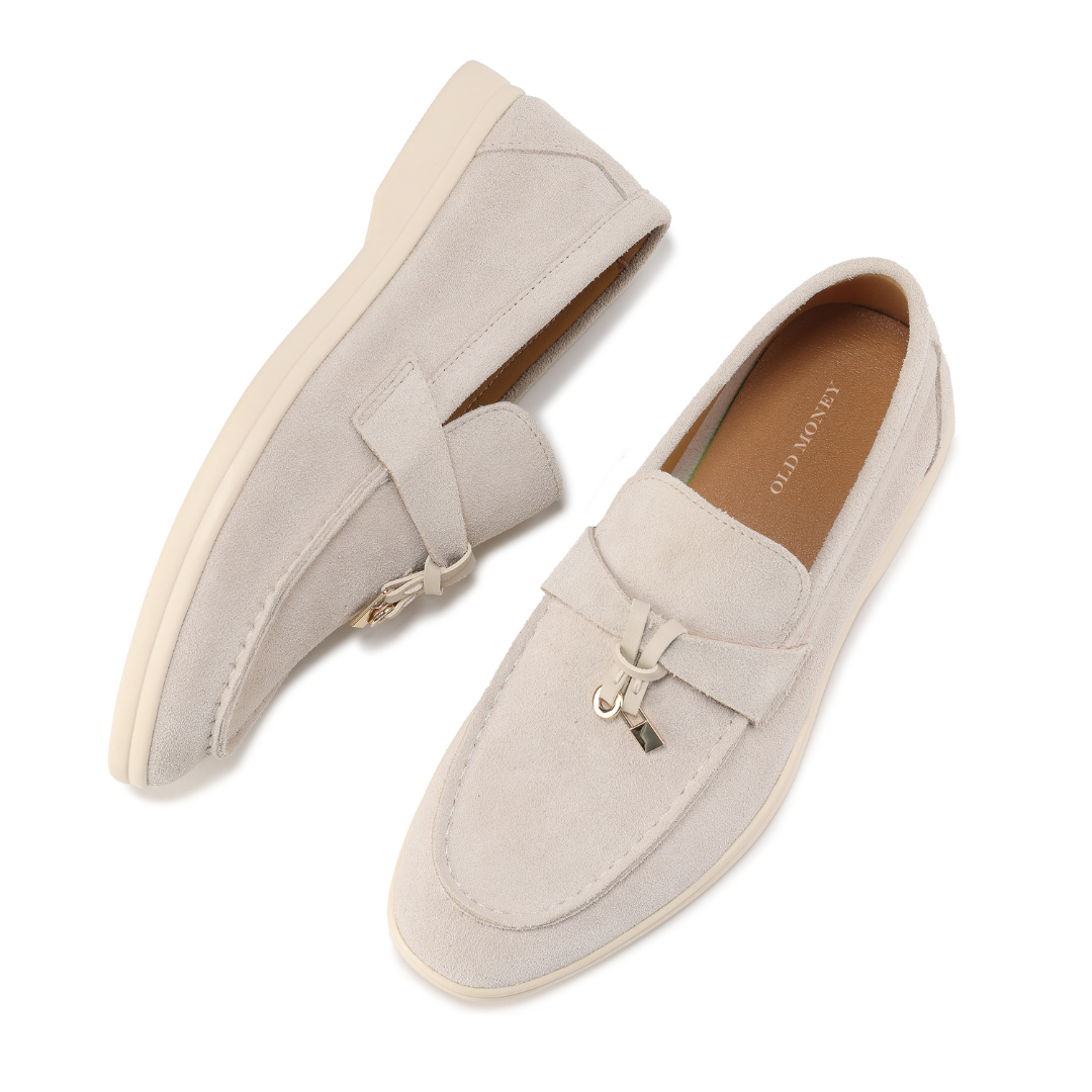 Revere™ | Old Money mokkasiner i ruskind