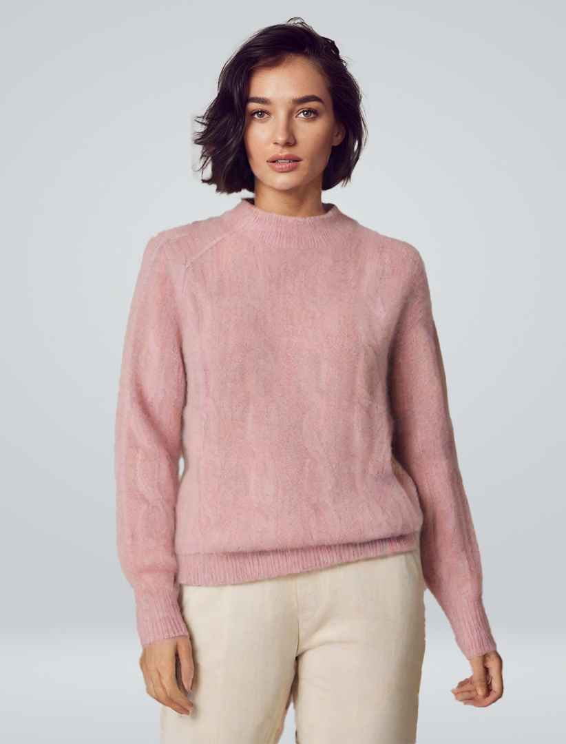 Jocelyne | Elegant Melange Ullgenser