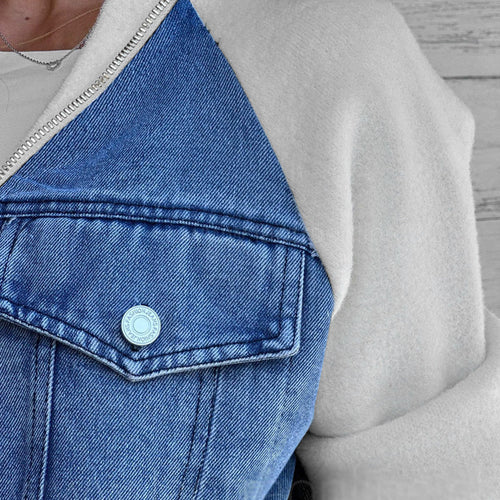 Felicia™ | Unikt vintage-spikerjakke
