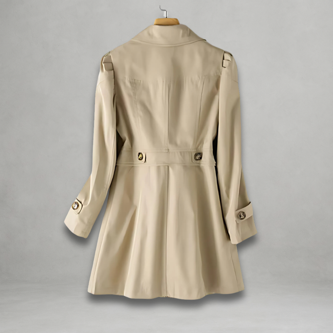 Daniela – Elegant Trenchcoat för Alla Tillfällen