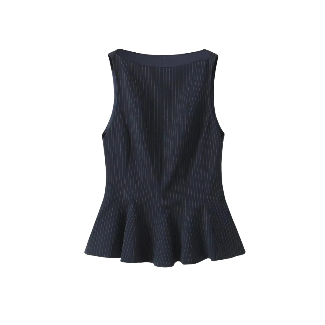 Celeste | Peplum Vest