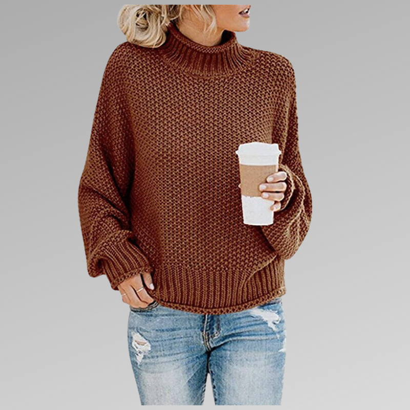 Mette | Klassisk Strikket Sweatshirt