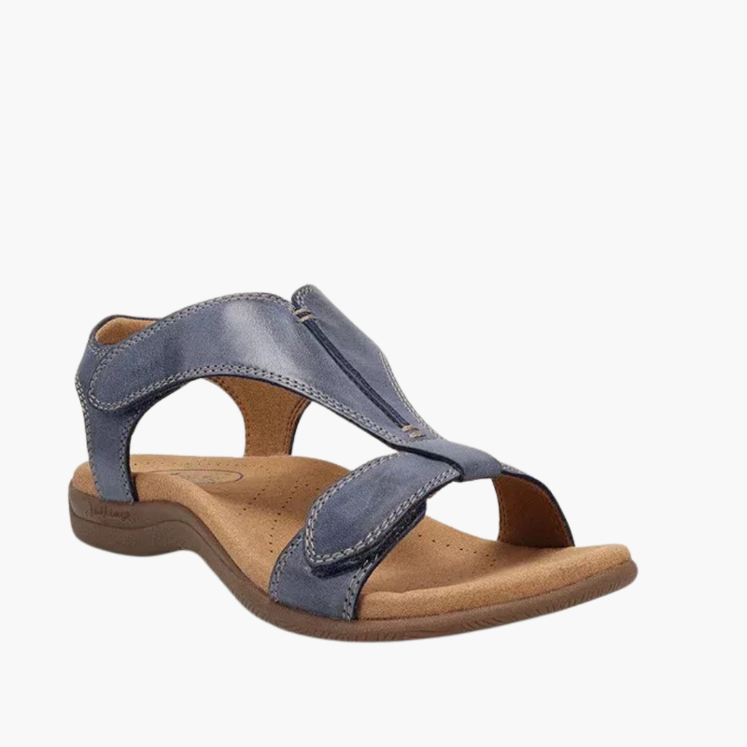 Leona™ | Platåsandaler med Velcro-lukking