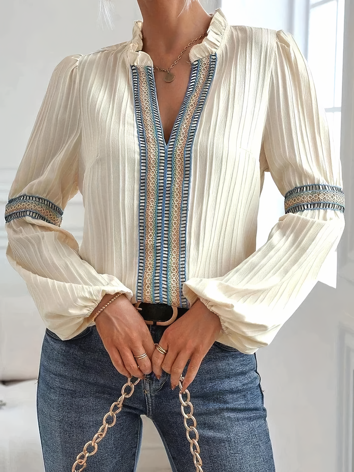 Aurore | Bluse i Blonde
