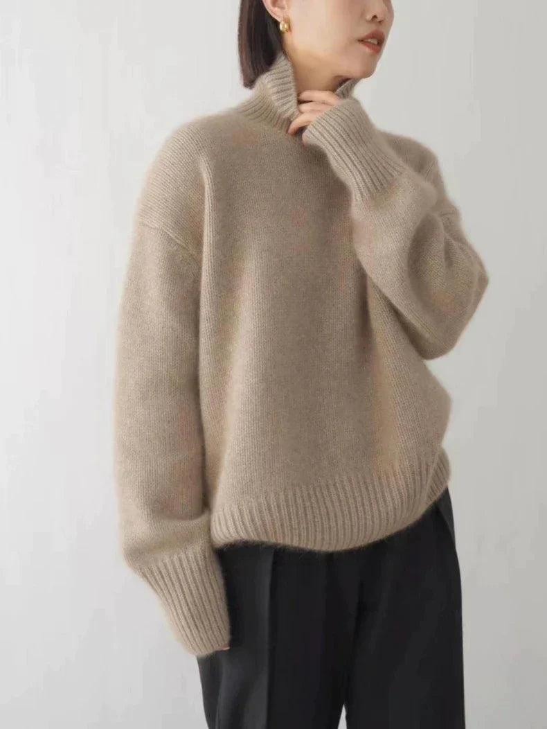 Pull Linea Col Roulé I Kasjmir
