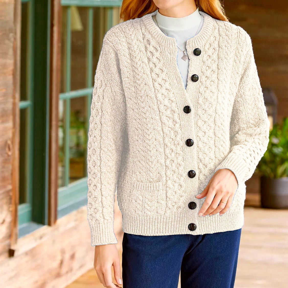 Mette | Langermet Casual Cardigan
