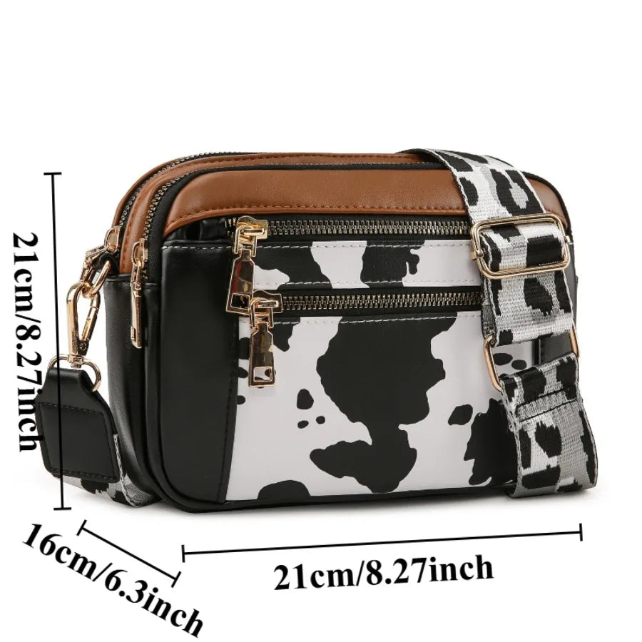 Ayla | Raffinert Lær Crossbody Veske