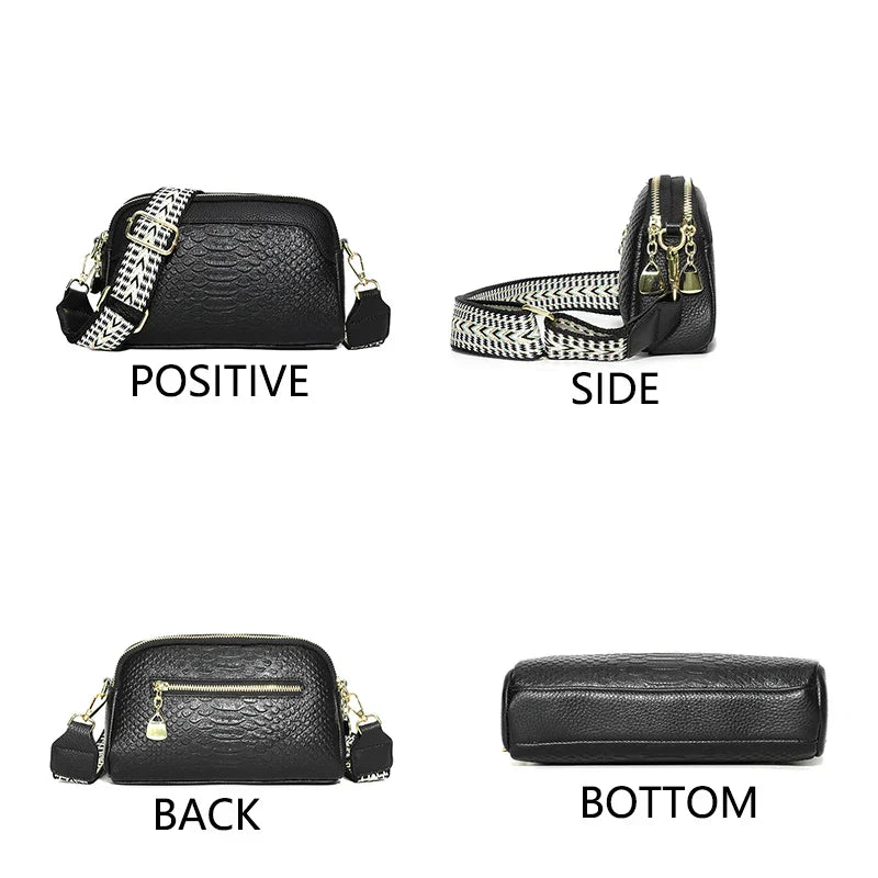 Amara | Raffinert Lær Skulderveske