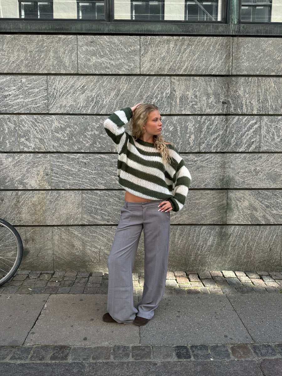 Signe | Stripete Strikkegenser