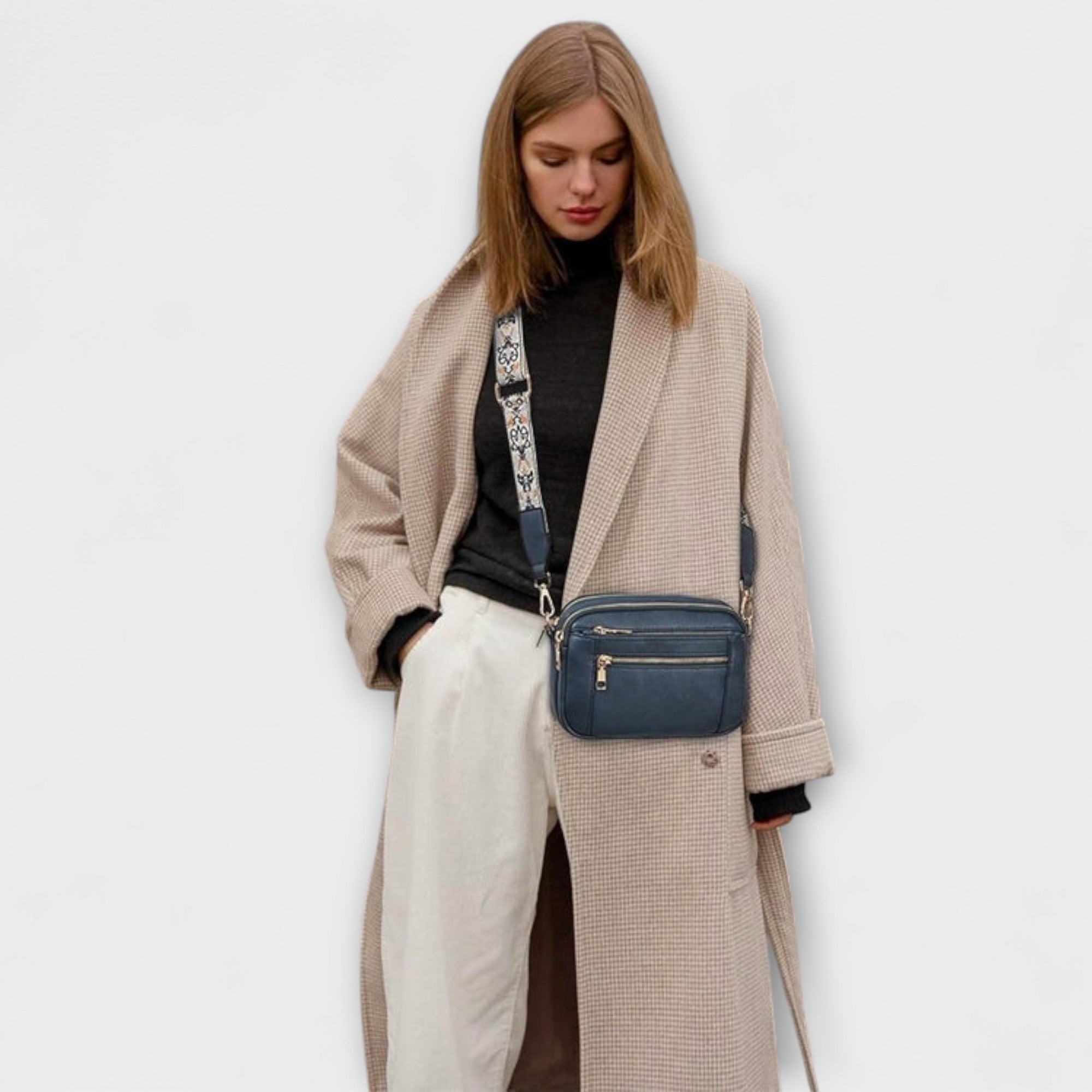 Mira™ | Elegant Lædercrossbody-veske