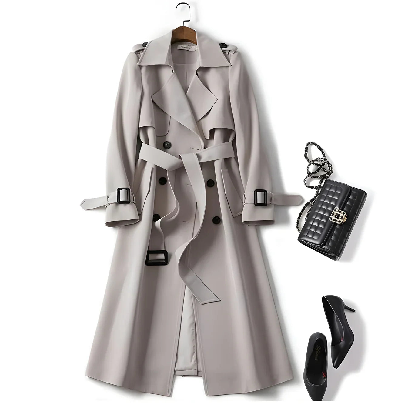 Vespara | Elegant trenchcoat med tidløs stil