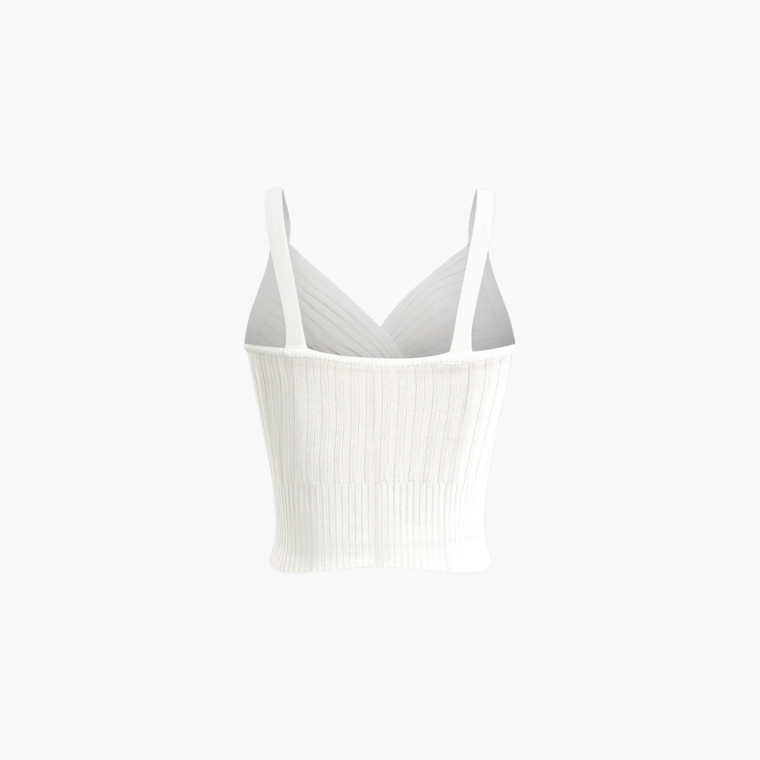 Reveré™ | Kort Ribtop med Krysset Stropper