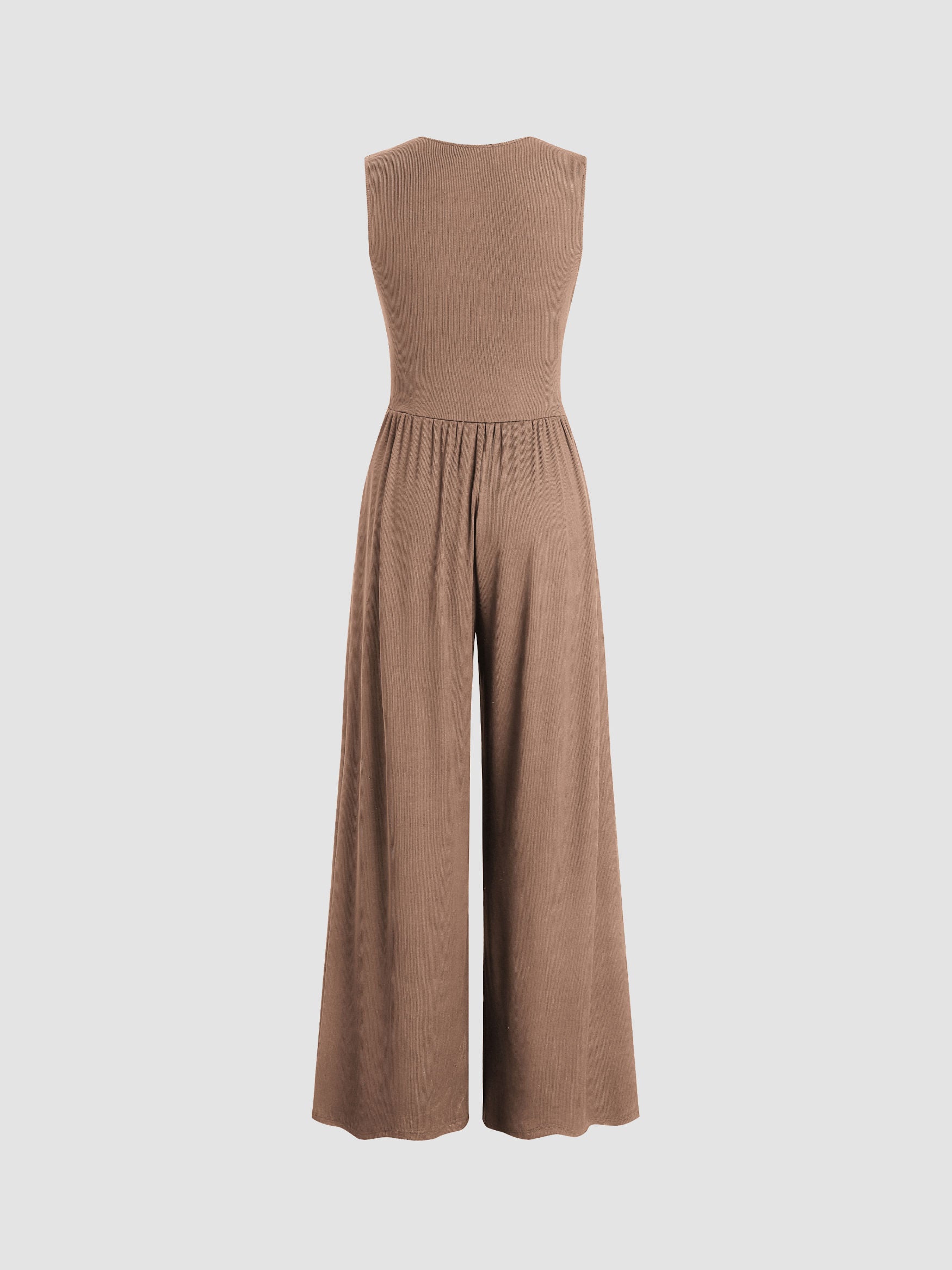 Mira™ – Elegant Ermeløs Jumpsuit