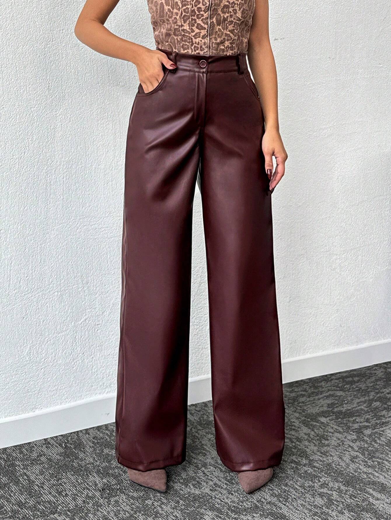 Bianca | Læderbukserne Luxe Bianca
