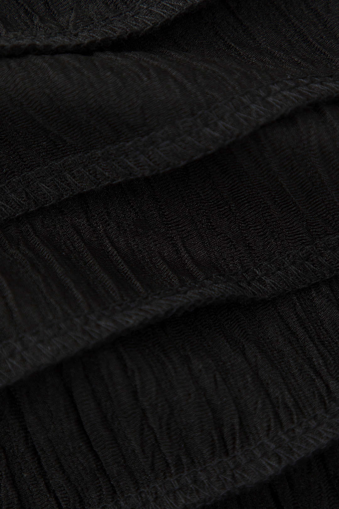 Reveré™ | Plisserte Crop-Top med V-Hals