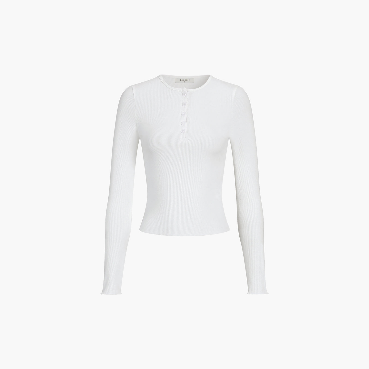 Reveré™ | Klassisk Henley med lange ermer