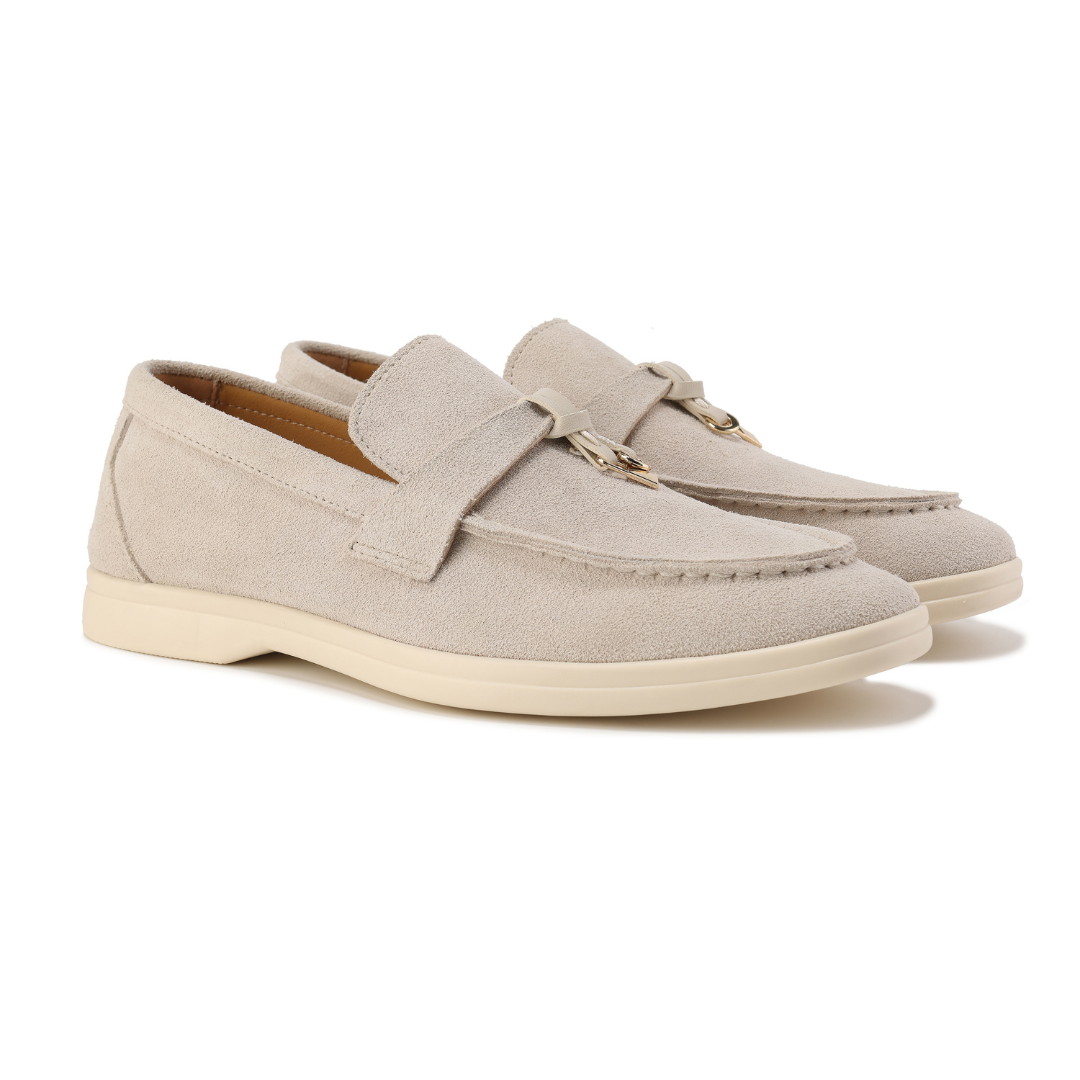Revere™ | Old Money mokkasiner i ruskind