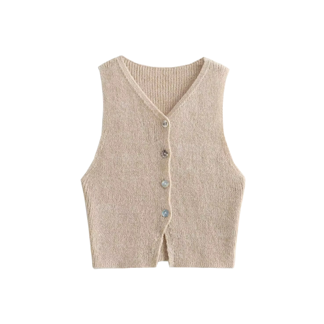 Camille | Strikket Vest