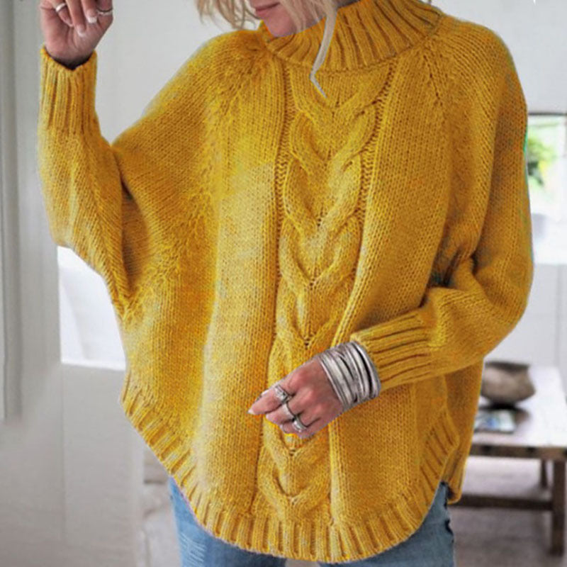 Mette | Elegant poncho-inspirert genser