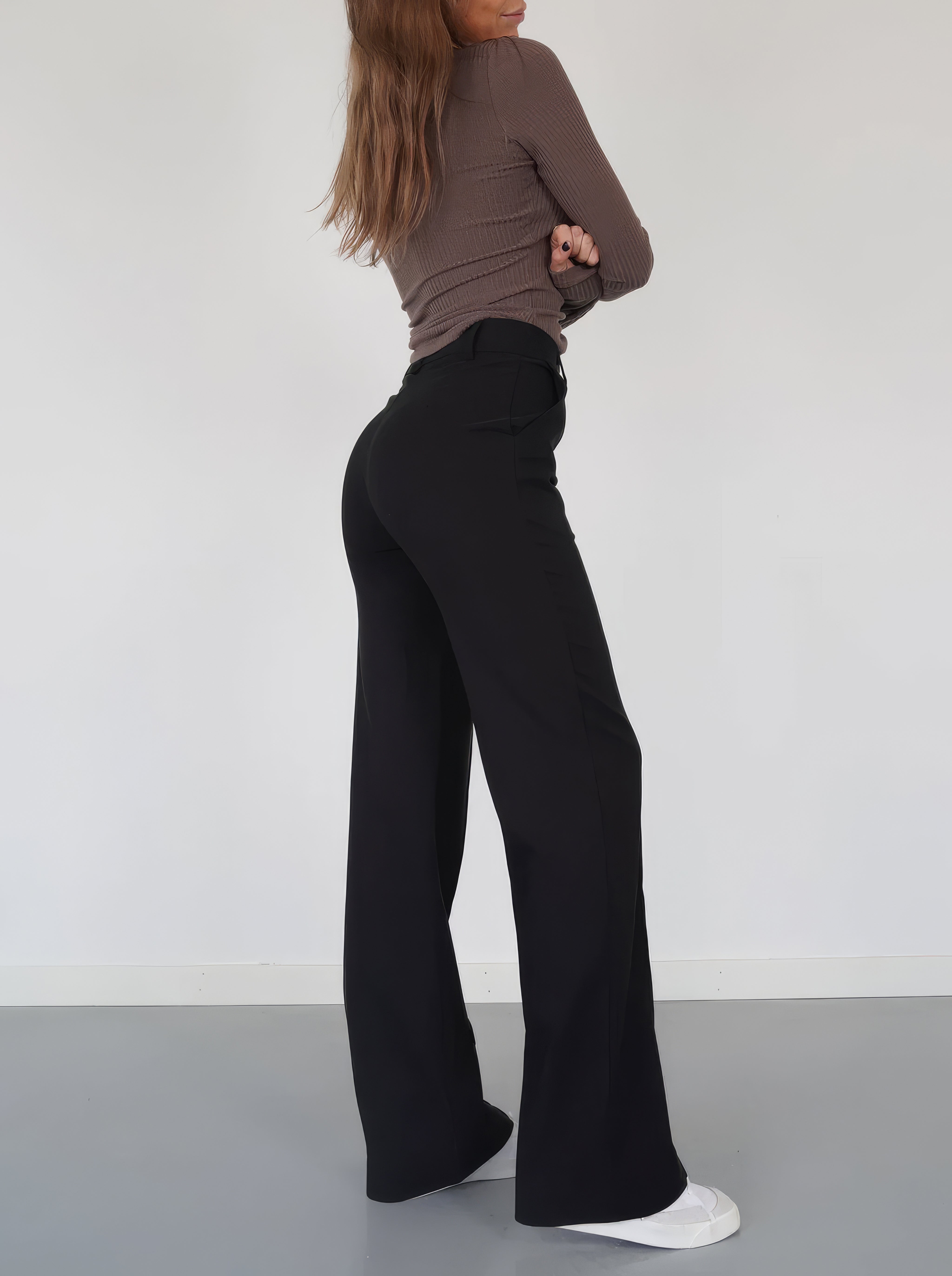 Virginie | Elegant og flatterende brede bukser