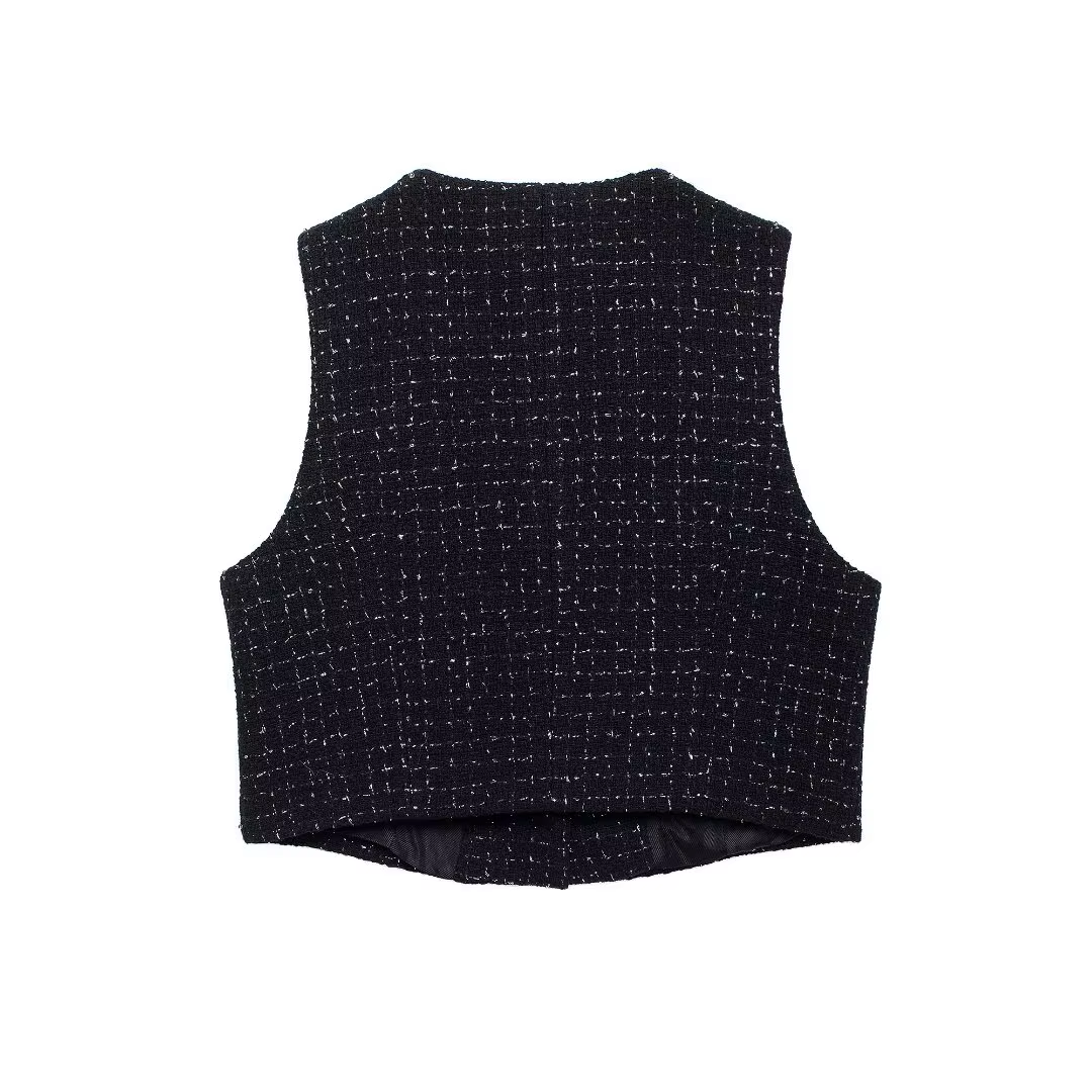 Charlotte | Den Luksuriøse Tweed Vest