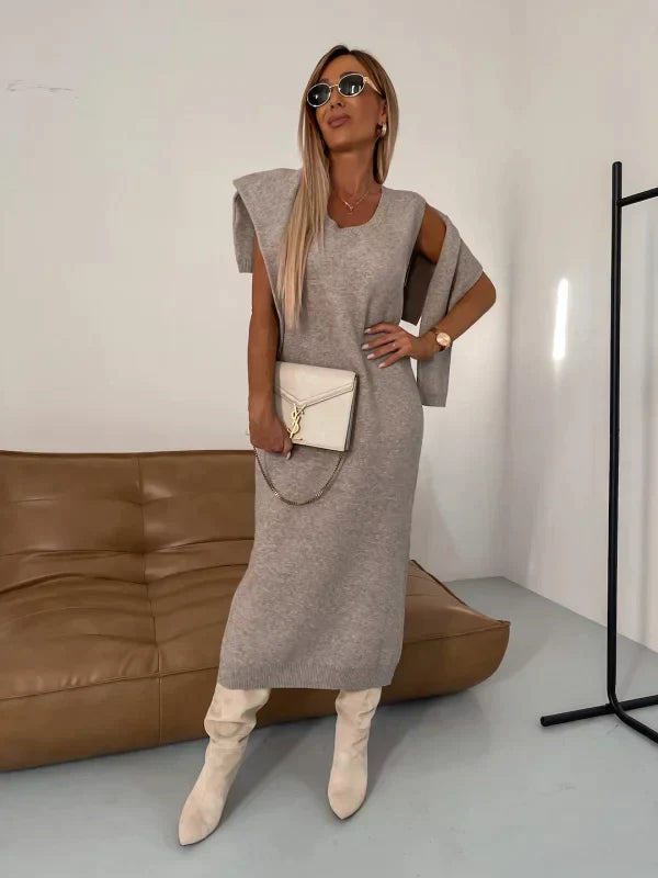 Solange™ - Kjole med matchende genser