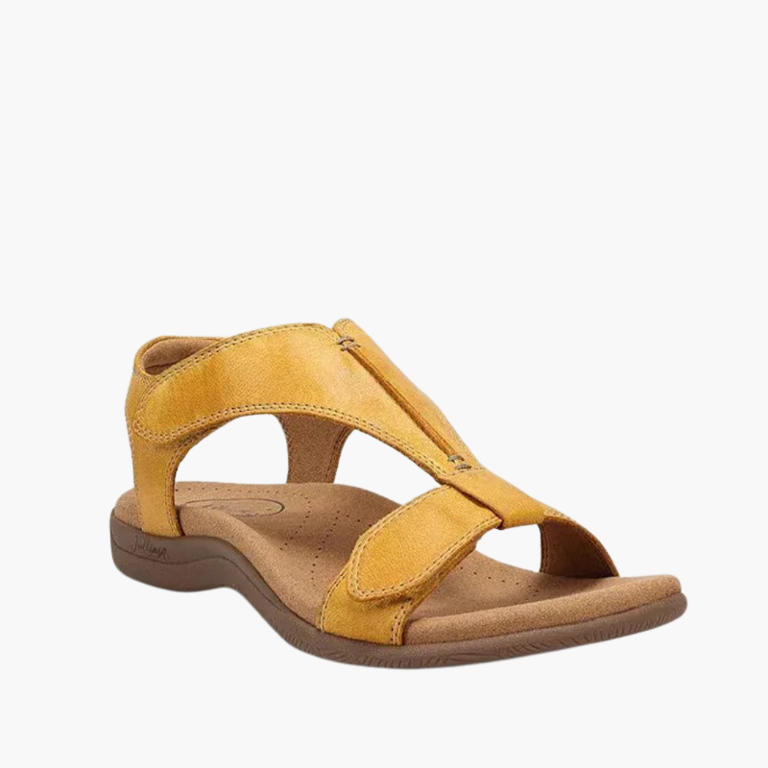 Leona™ | Platåsandaler med Velcro-lukking