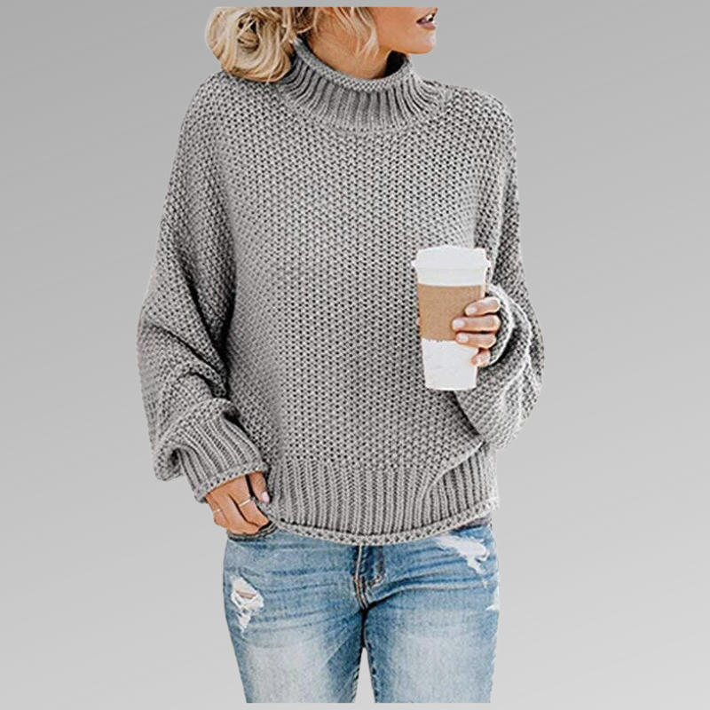Mette | Klassisk Strikket Sweatshirt
