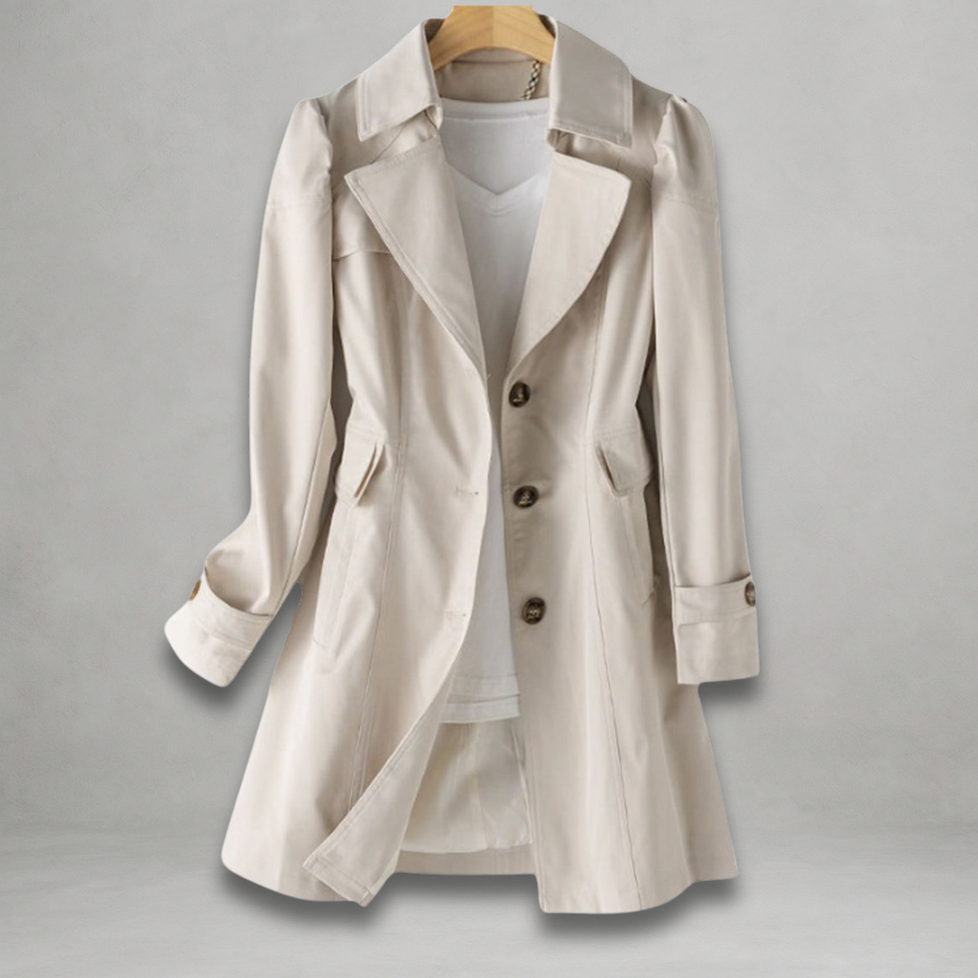 Daniela – Elegant Trenchcoat för Alla Tillfällen