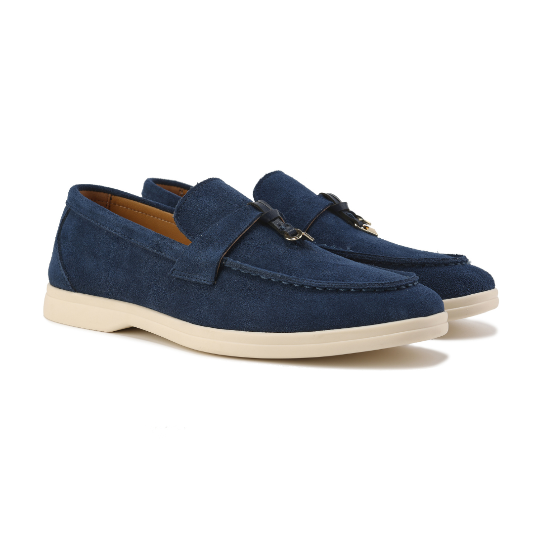 Revere™ | Old Money mokkasiner i ruskind