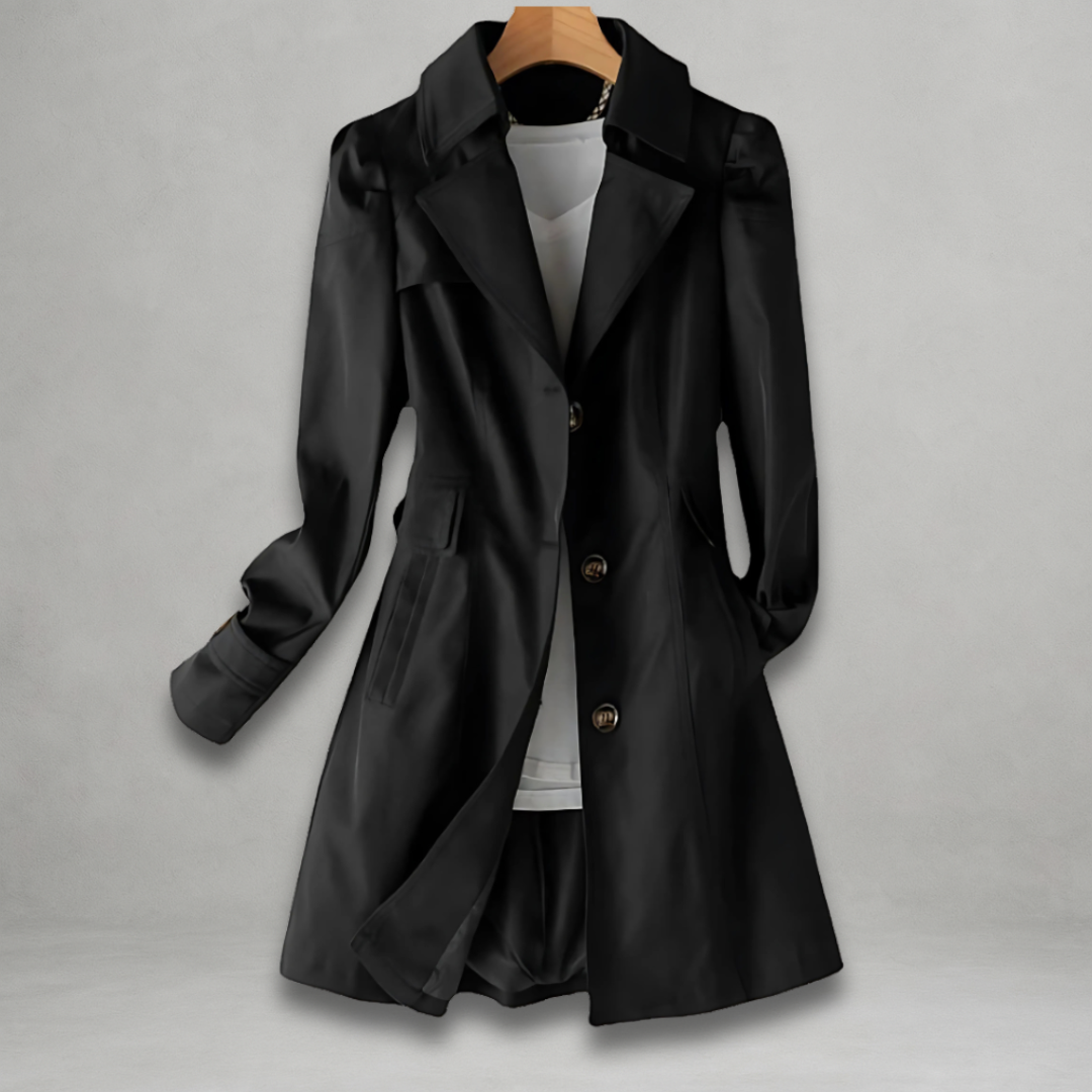 Daniela – Elegant Trenchcoat för Alla Tillfällen