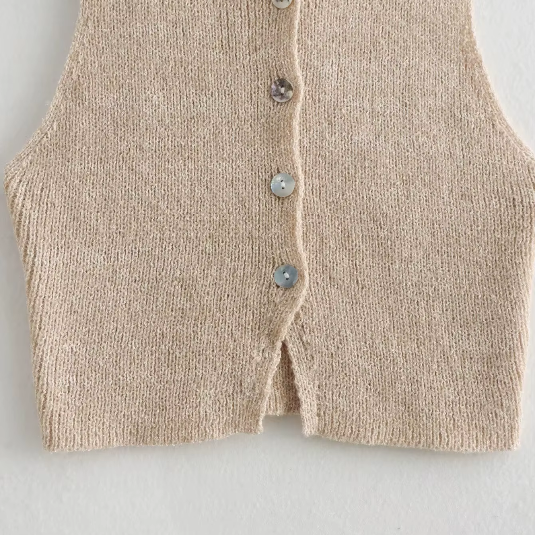 Camille | Strikket Vest
