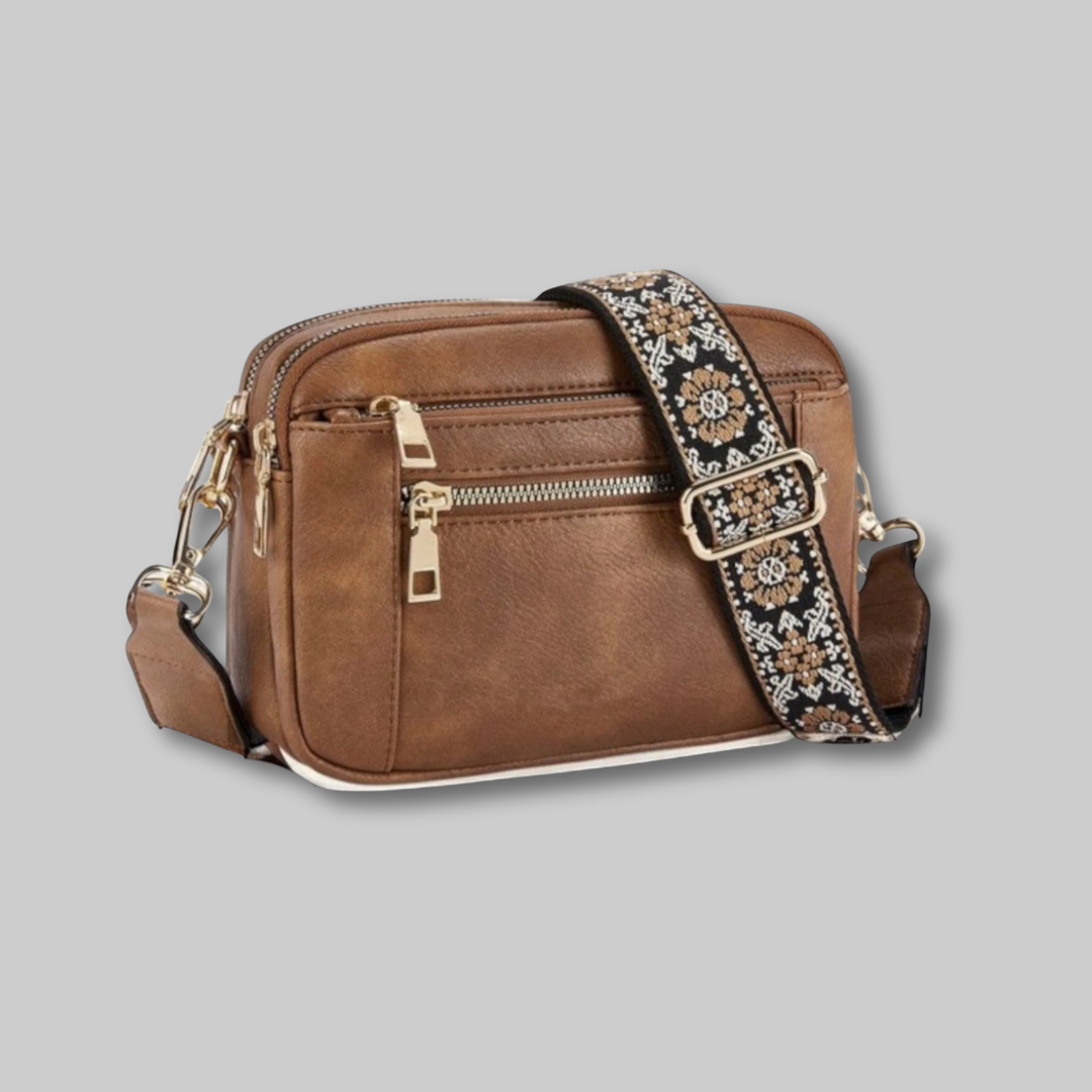 Mira™ | Elegant Lædercrossbody-veske