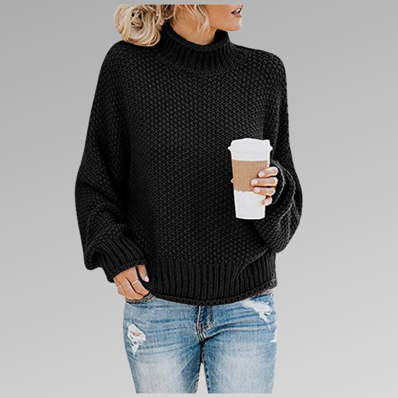 Mette | Klassisk Strikket Sweatshirt