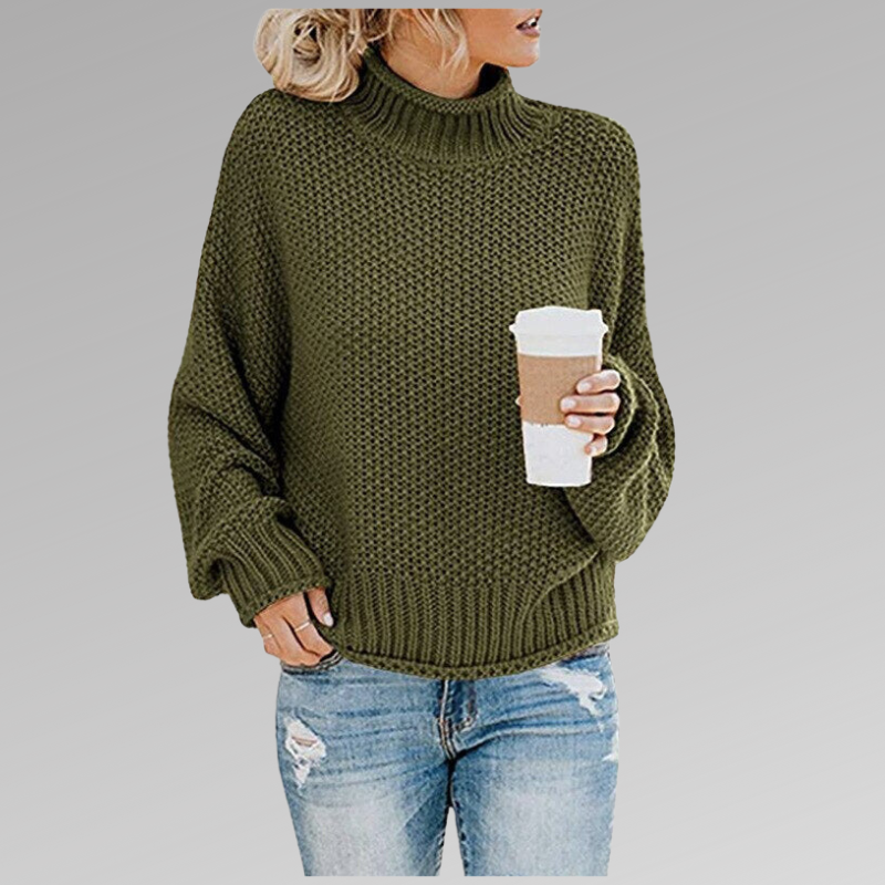 Mette | Klassisk Strikket Sweatshirt