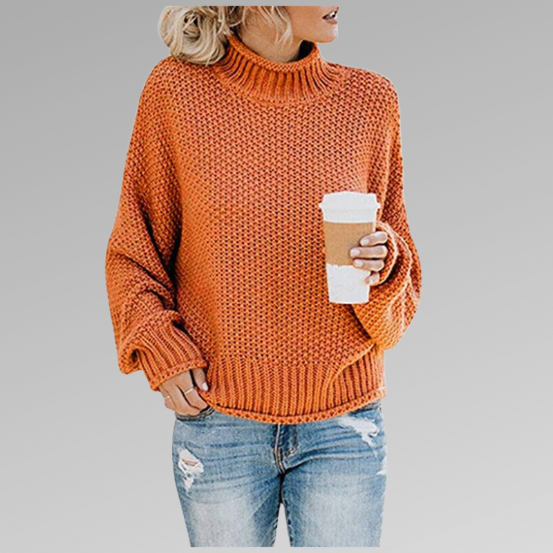 Mette | Klassisk Strikket Sweatshirt