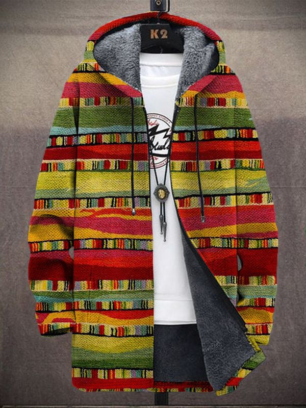 Selma | Fargerik Jakke med Unikt Mønster