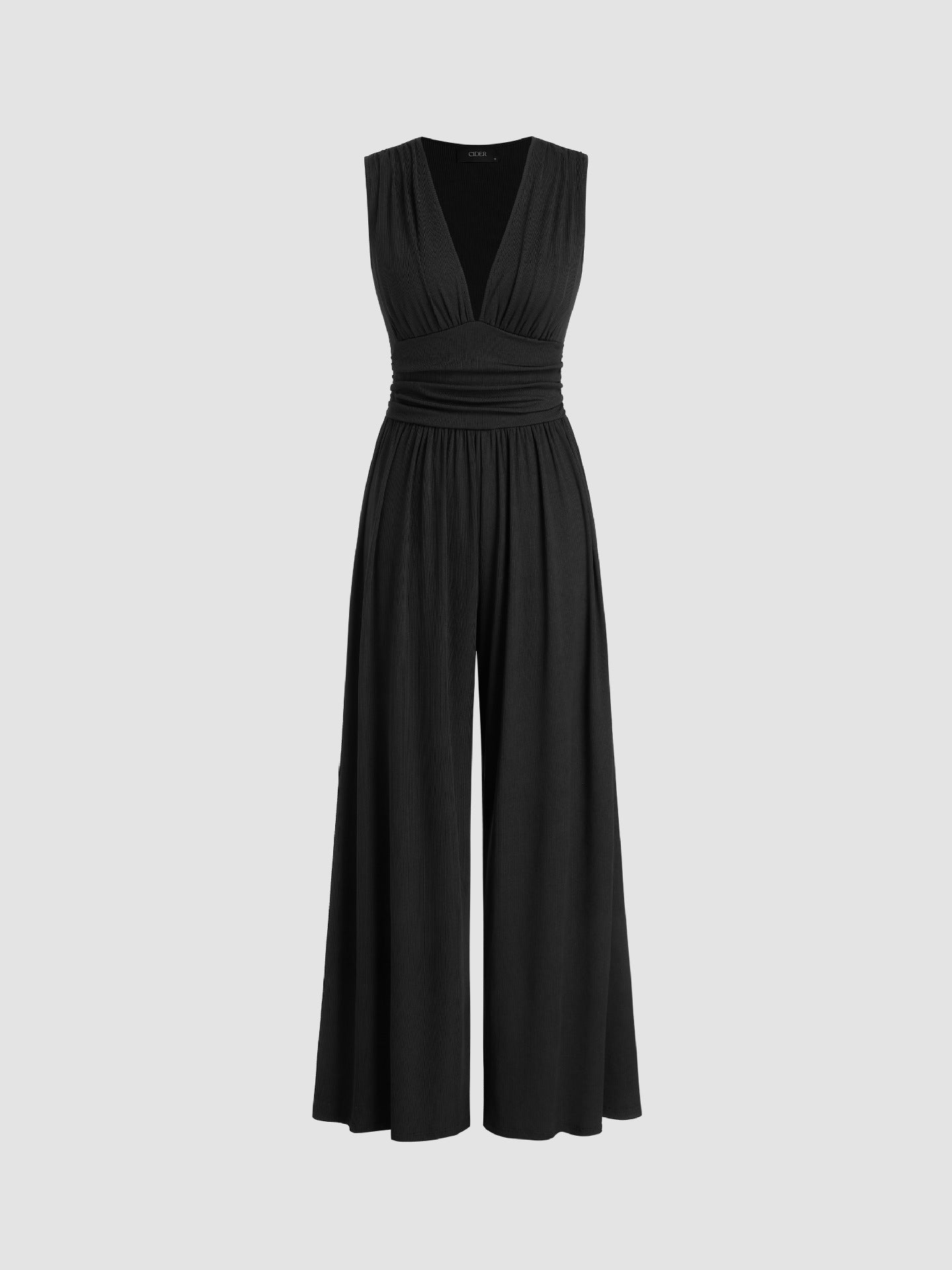 Mira™ – Elegant Ermeløs Jumpsuit