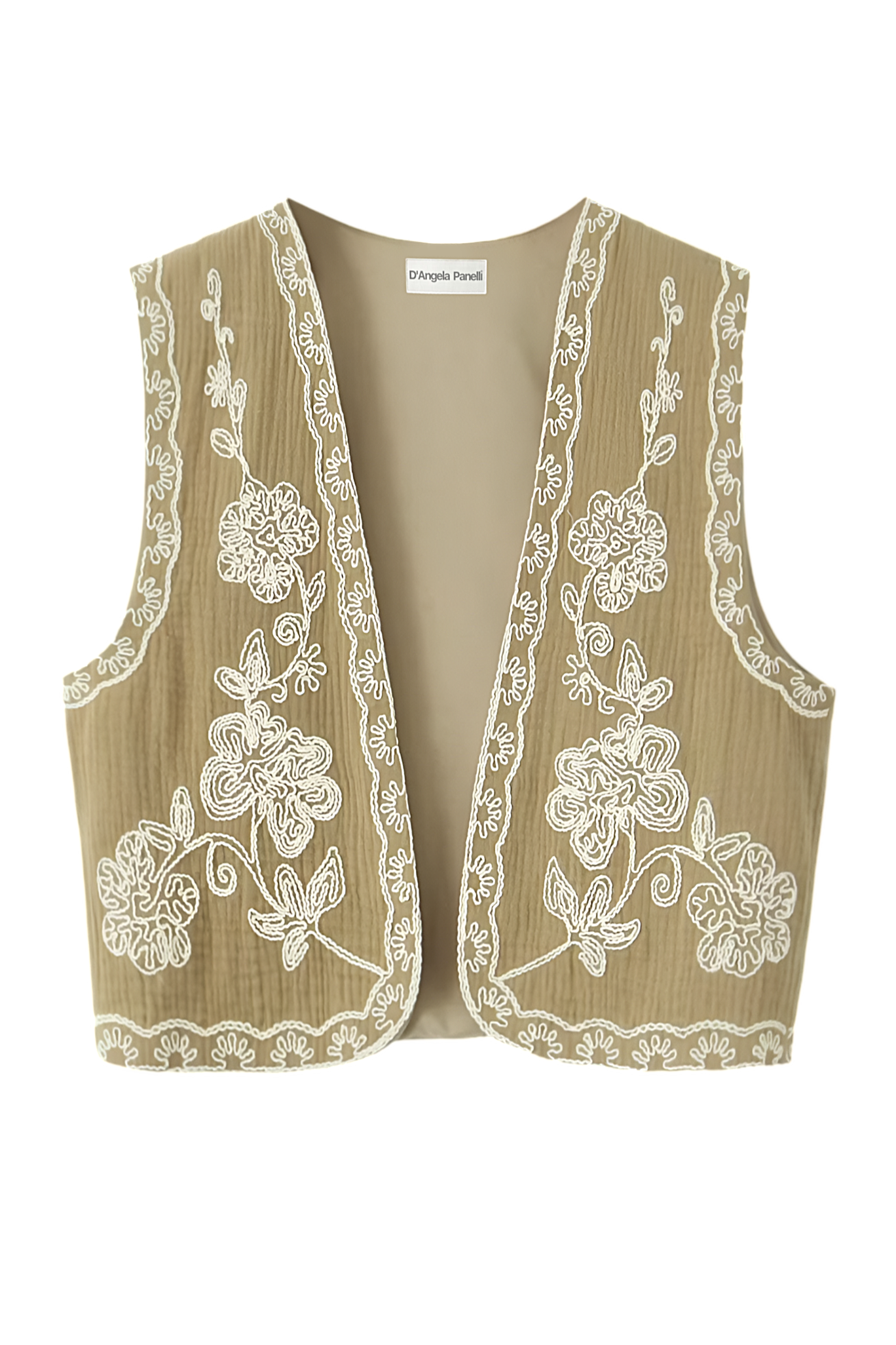 Marthe | Blomstret Gilet