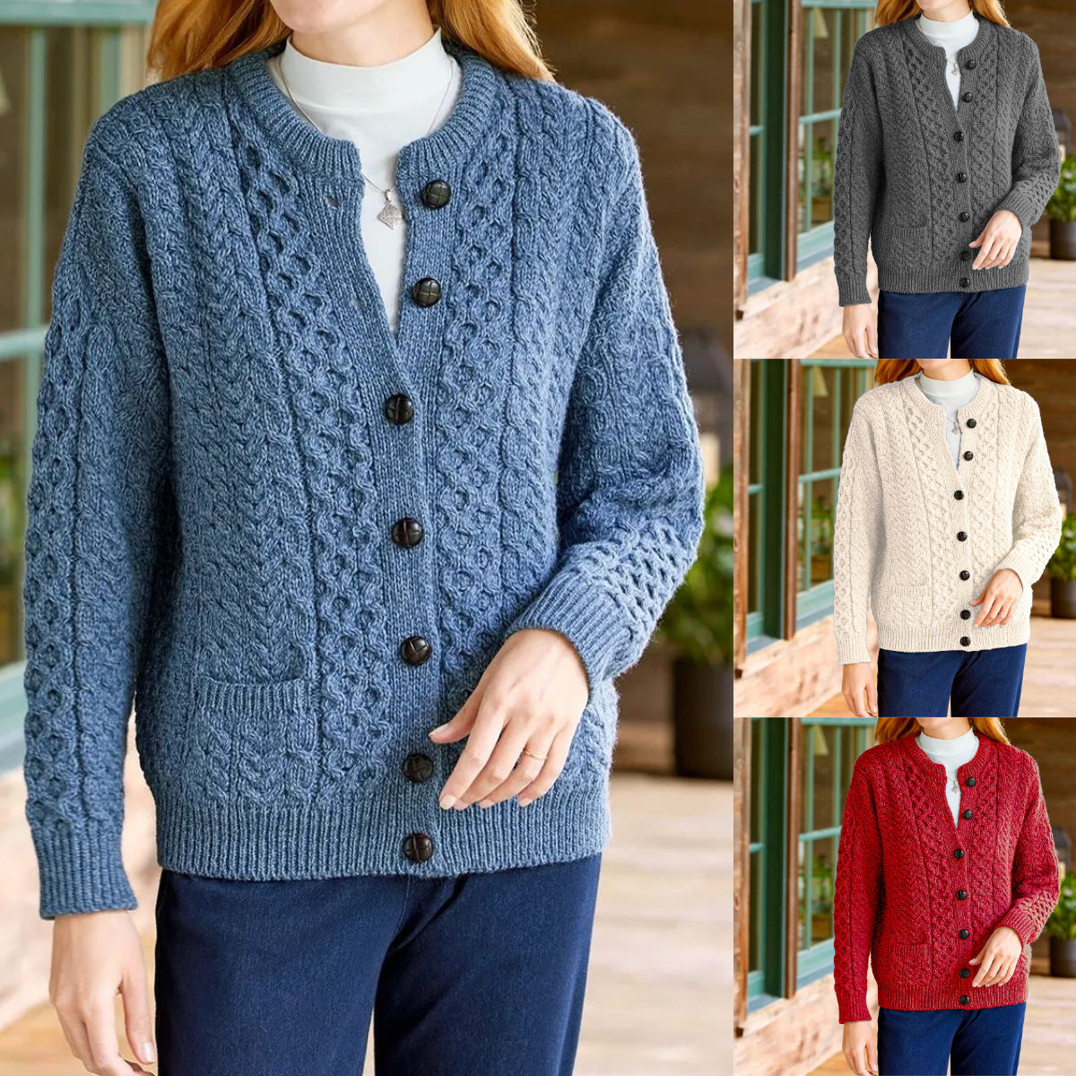 Mette | Langermet Casual Cardigan
