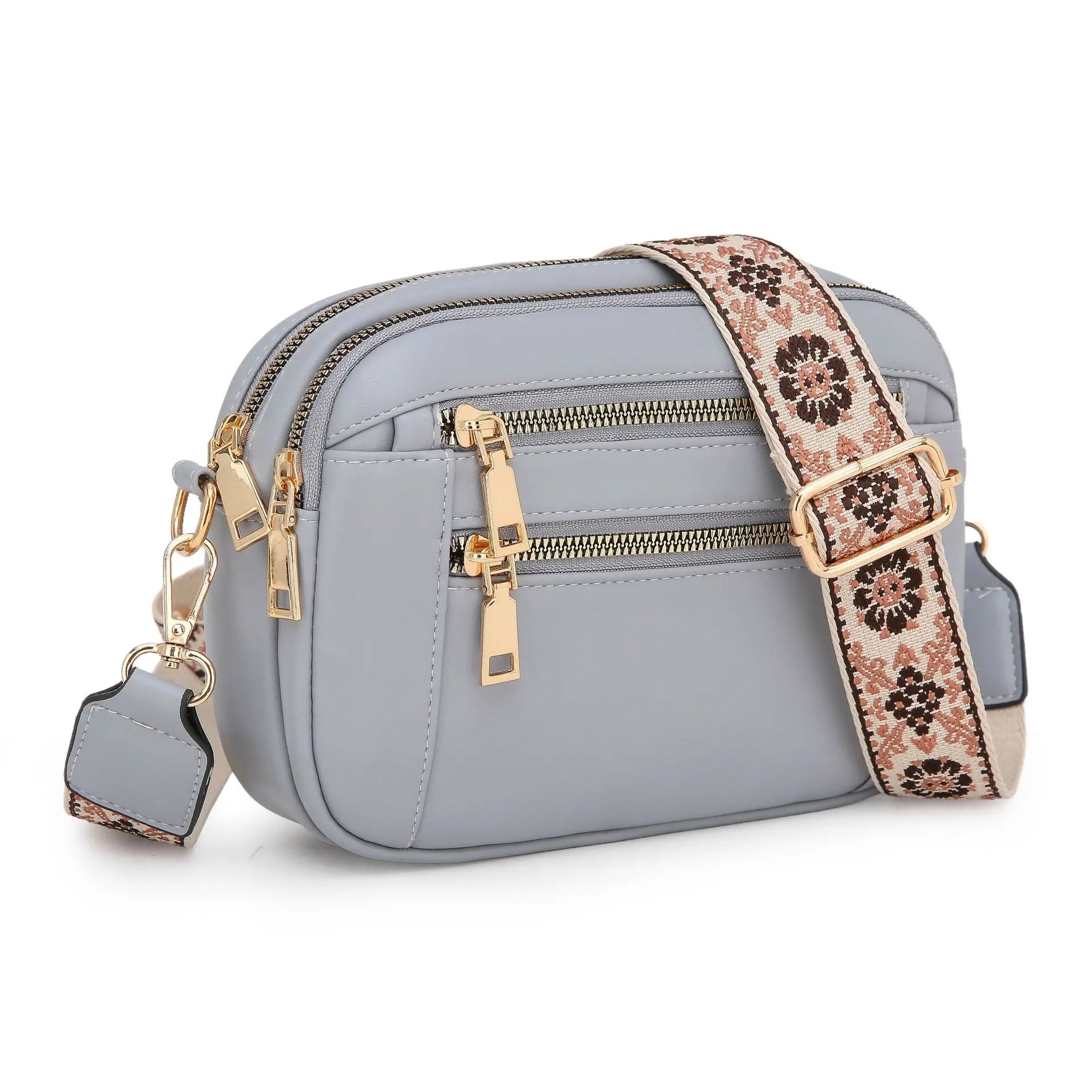 Ayla | Raffinert Lær Crossbody Veske